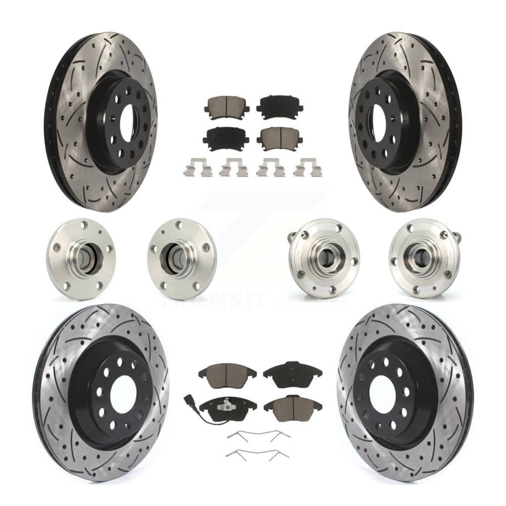 Transit Auto - KBB-119999 - Front and Rear Wheel Bearing and Hub Assembly Kits