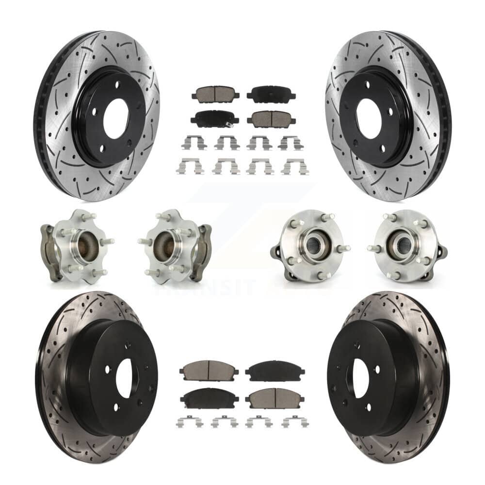 Transit Auto - KBB-120101 - Front and Rear Wheel Bearing and Hub Assembly Kits