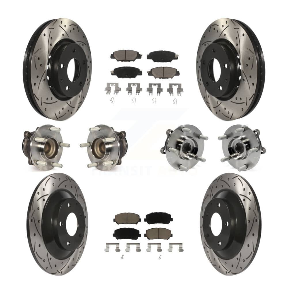 Transit Auto - KBB-120112 - Front and Rear Wheel Bearing and Hub Assembly Kits