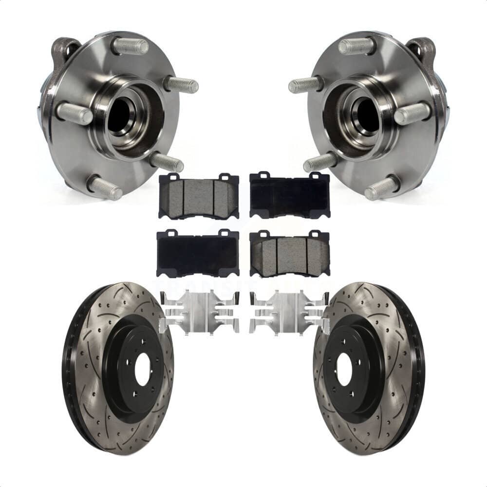 Transit Auto - KBB-120123 - Front Wheel Bearing and Hub Assembly Kits