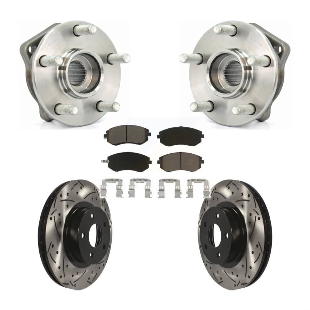 Transit Auto - KBB-120131 - Front Wheel Bearing and Hub Assembly Kits