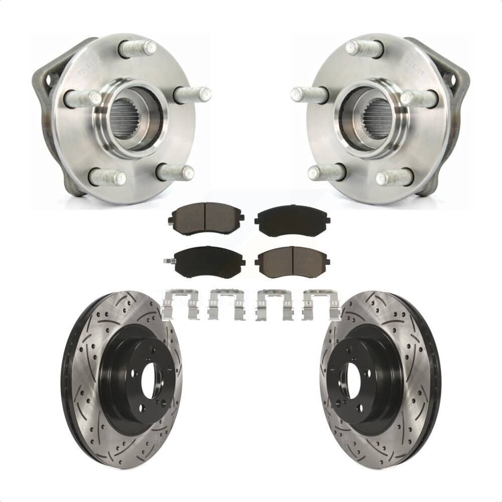 Transit Auto - KBB-120132 - Front Wheel Bearing and Hub Assembly Kits