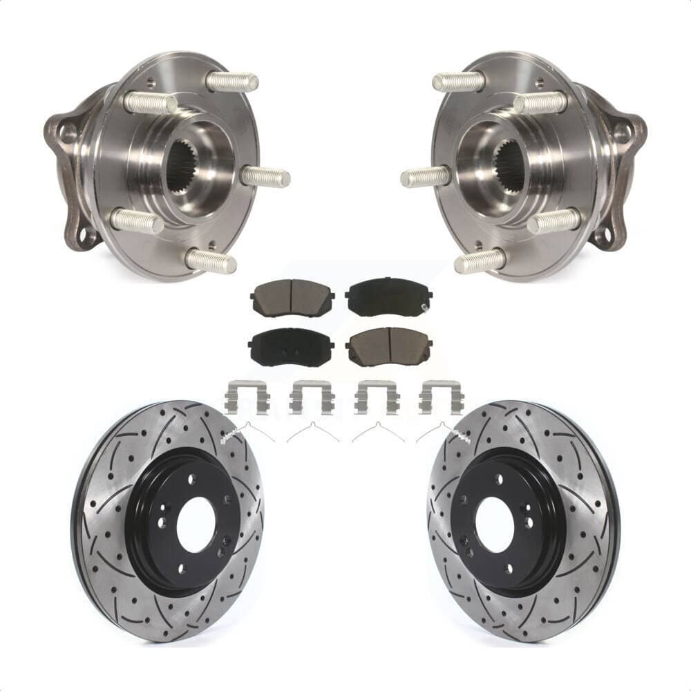 Transit Auto - KBB-120139 - Front Wheel Bearing and Hub Assembly Kits