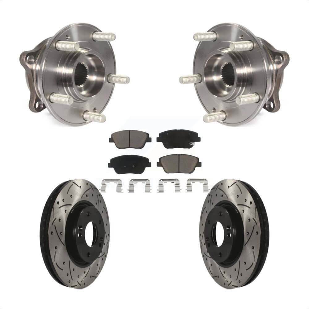Transit Auto - KBB-120141 - Front Wheel Bearing and Hub Assembly Kits