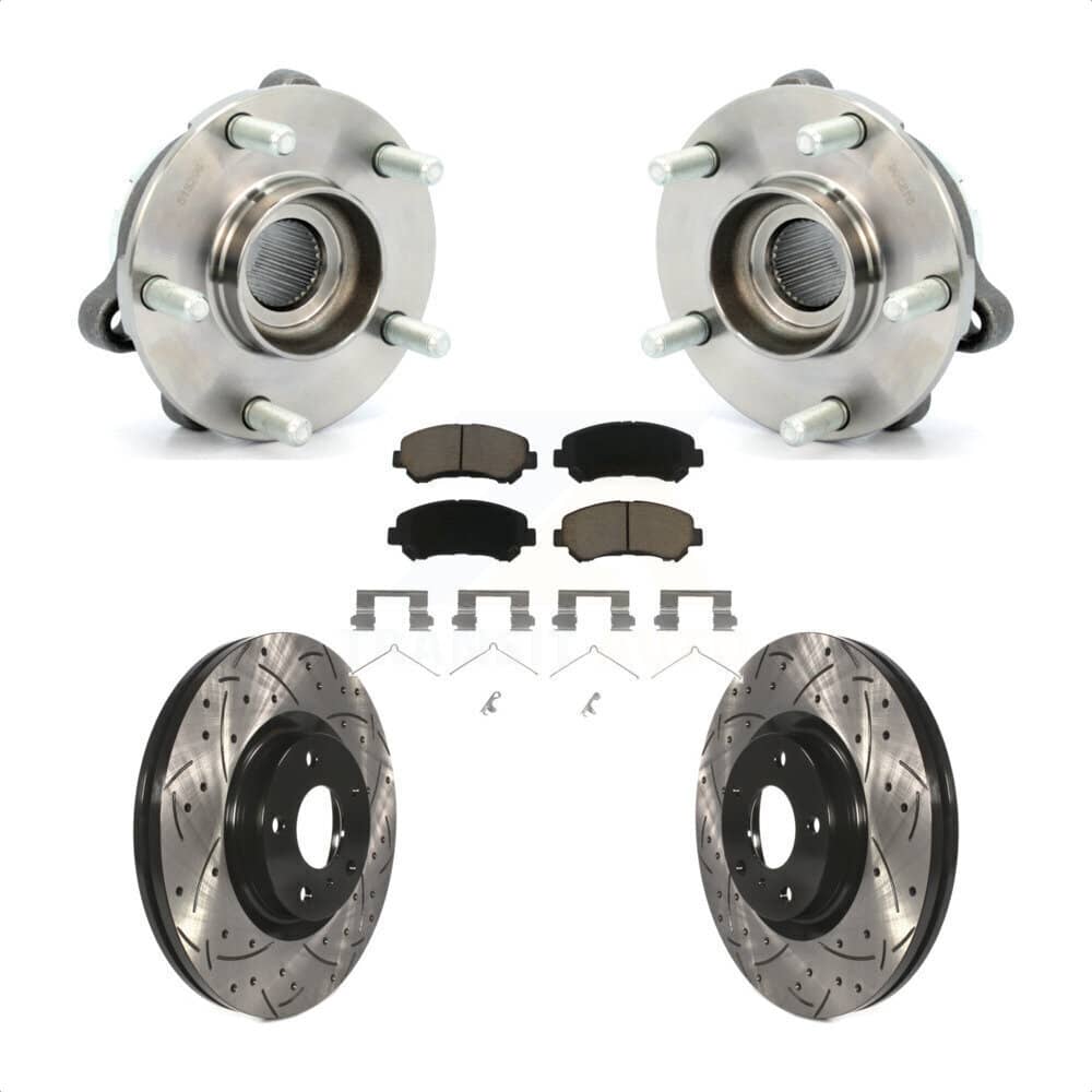 Transit Auto - KBB-120152 - Front Wheel Bearing and Hub Assembly Kits