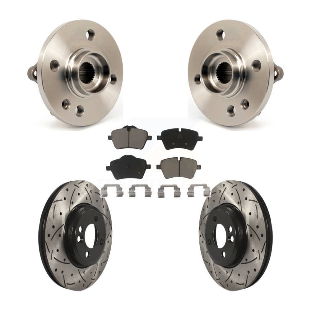 Transit Auto - KBB-120158 - Front Wheel Bearing and Hub Assembly Kits