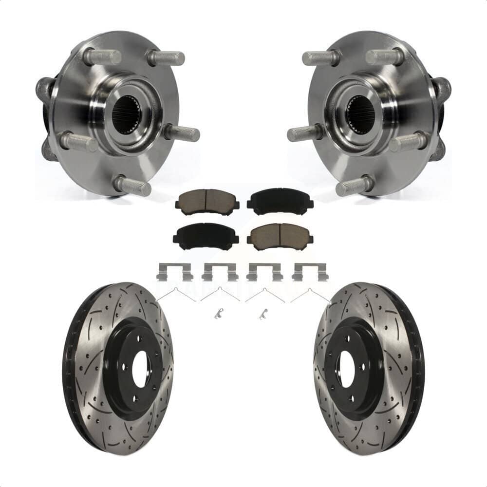 Transit Auto - KBB-120190 - Front Wheel Bearing and Hub Assembly Kits