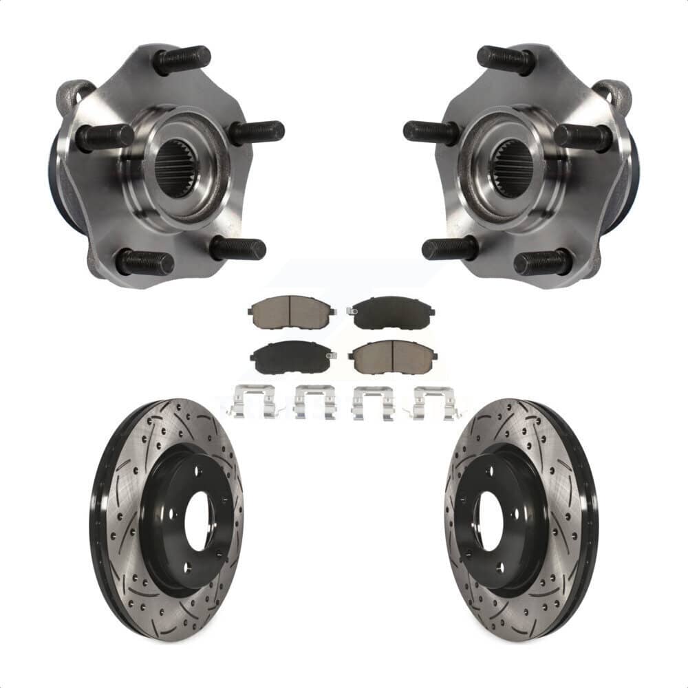 Transit Auto - KBB-120192 - Front Wheel Bearing and Hub Assembly Kits