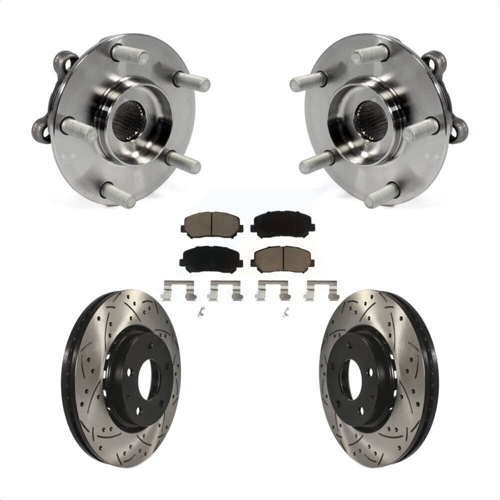 Transit Auto - KBB-120212 - Front Wheel Bearing and Hub Assembly Kits