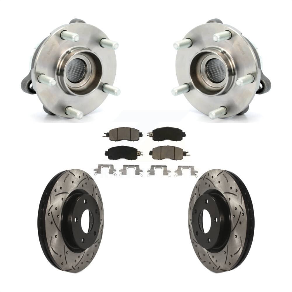 Transit Auto - KBB-120231 - Front Wheel Bearing and Hub Assembly Kits