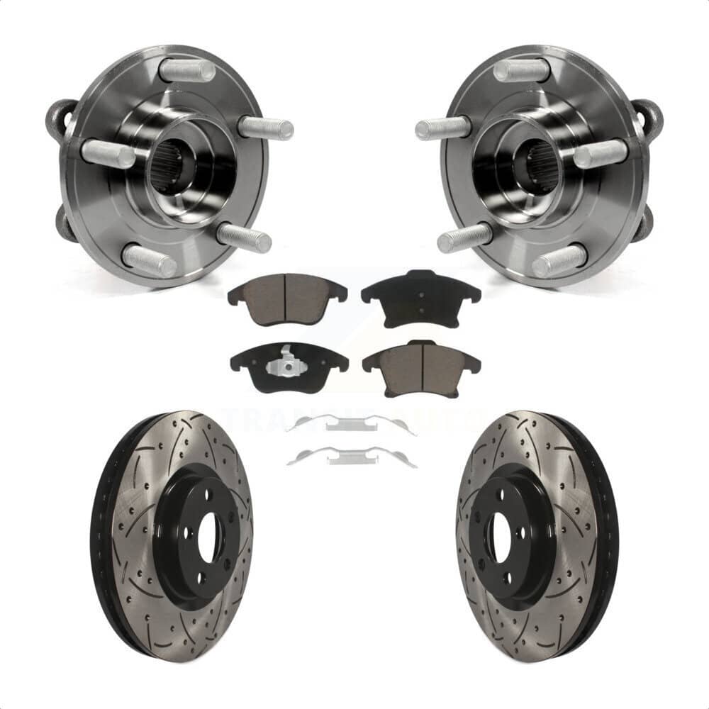 Transit Auto - KBB-120236 - Front Wheel Bearing and Hub Assembly Kits