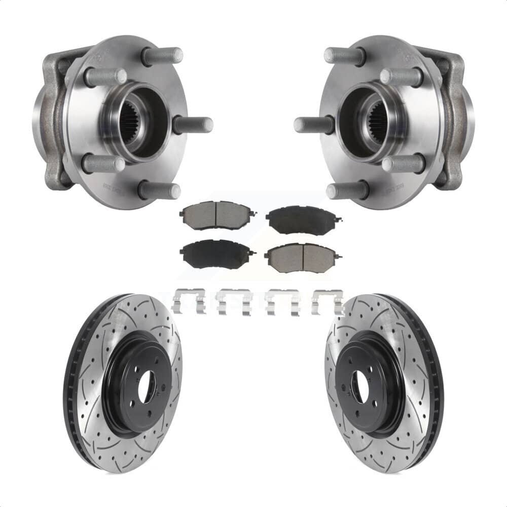 Transit Auto - KBB-120240 - Front Wheel Bearing and Hub Assembly Kits