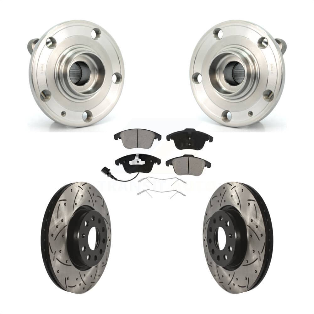 Transit Auto - KBB-120268 - Front Wheel Bearing and Hub Assembly Kits