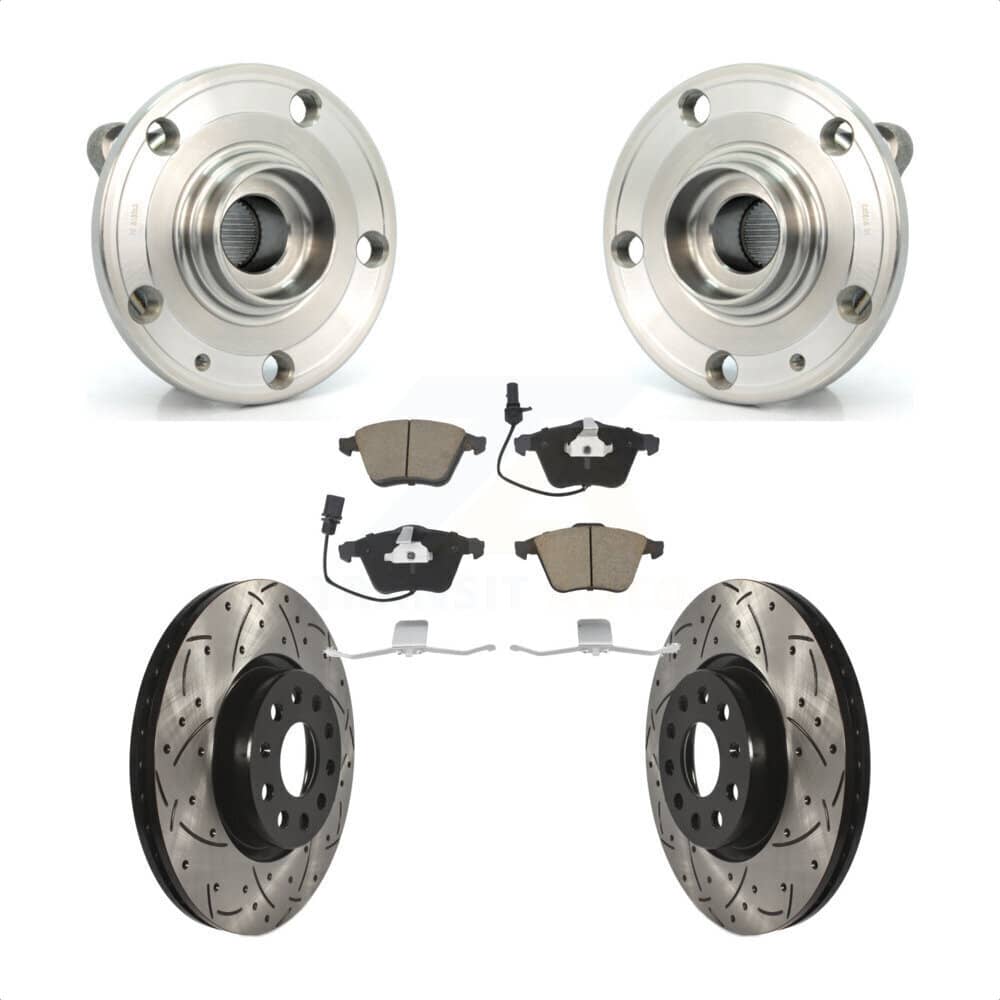Transit Auto - KBB-120270 - Front Wheel Bearing and Hub Assembly Kits