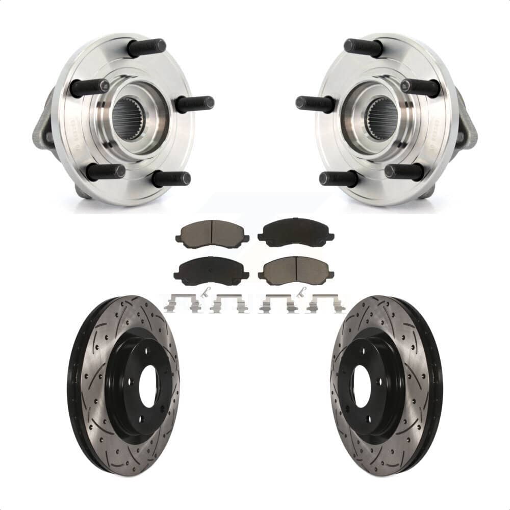 Transit Auto - KBB-120275 - Front Wheel Bearing and Hub Assembly Kits