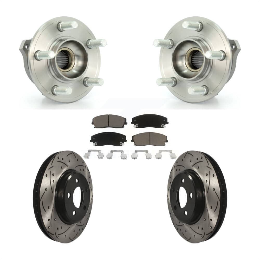 Transit Auto - KBB-120285 - Front Wheel Bearing and Hub Assembly Kits