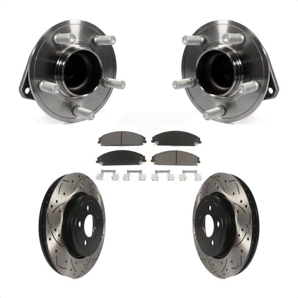 Transit Auto - KBB-120286 - Front Wheel Bearing and Hub Assembly Kits