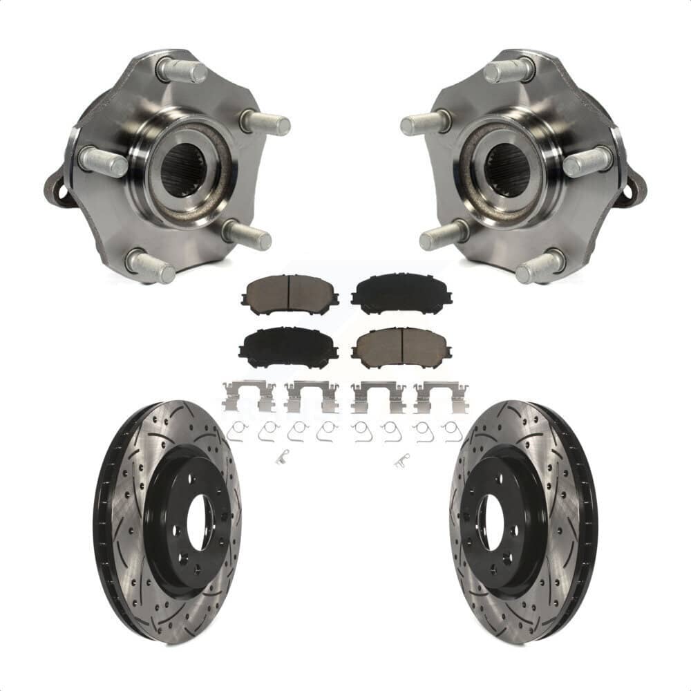 Transit Auto - KBB-120291 - Front Wheel Bearing and Hub Assembly Kits