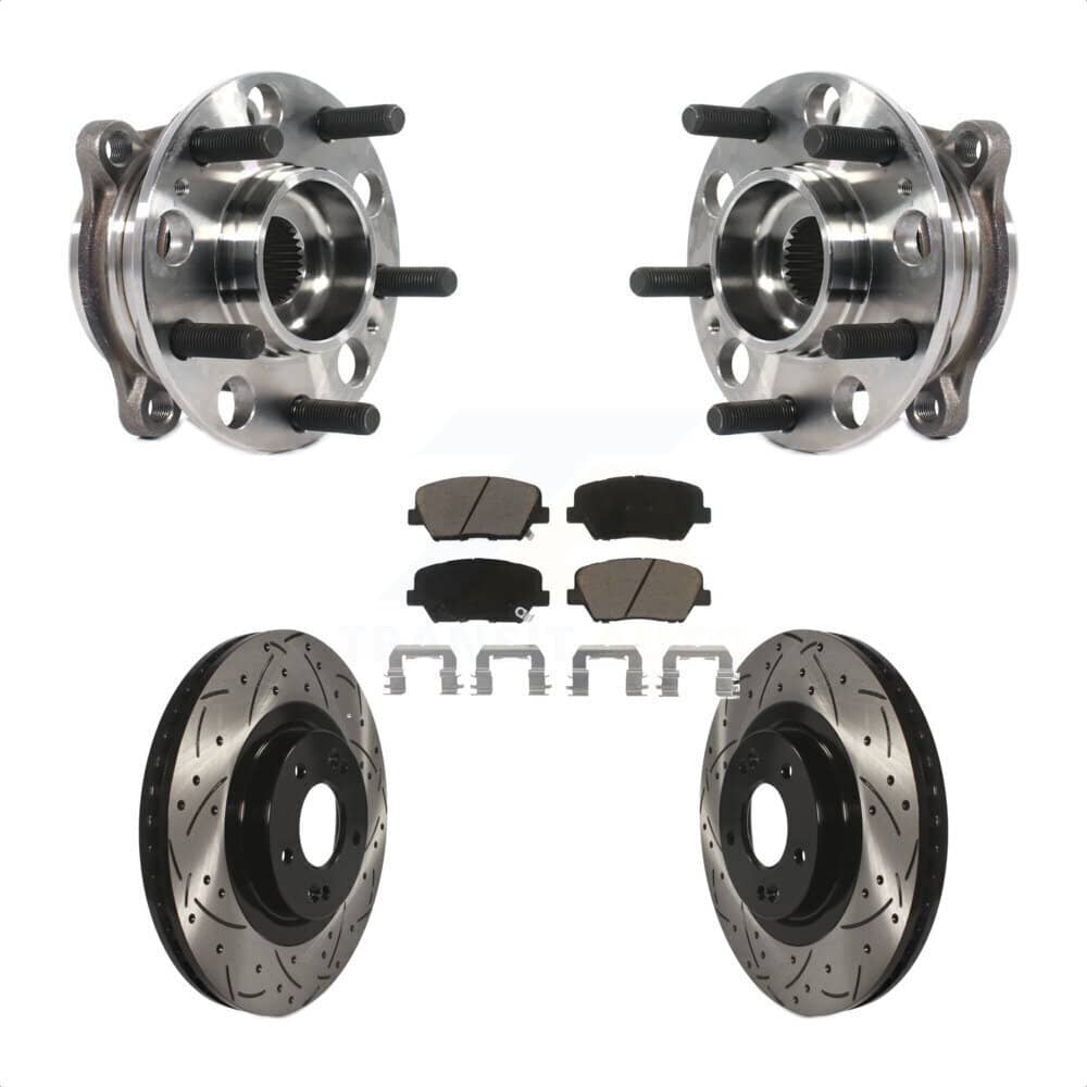 Transit Auto - KBB-120319 - Front Wheel Bearing and Hub Assembly Kits