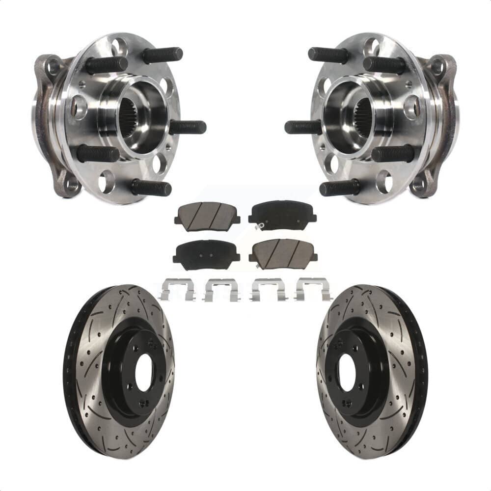 Transit Auto - KBB-120320 - Front Wheel Bearing and Hub Assembly Kits
