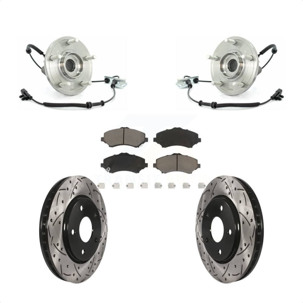Transit Auto - KBB-120339 - Front Wheel Bearing and Hub Assembly Kits