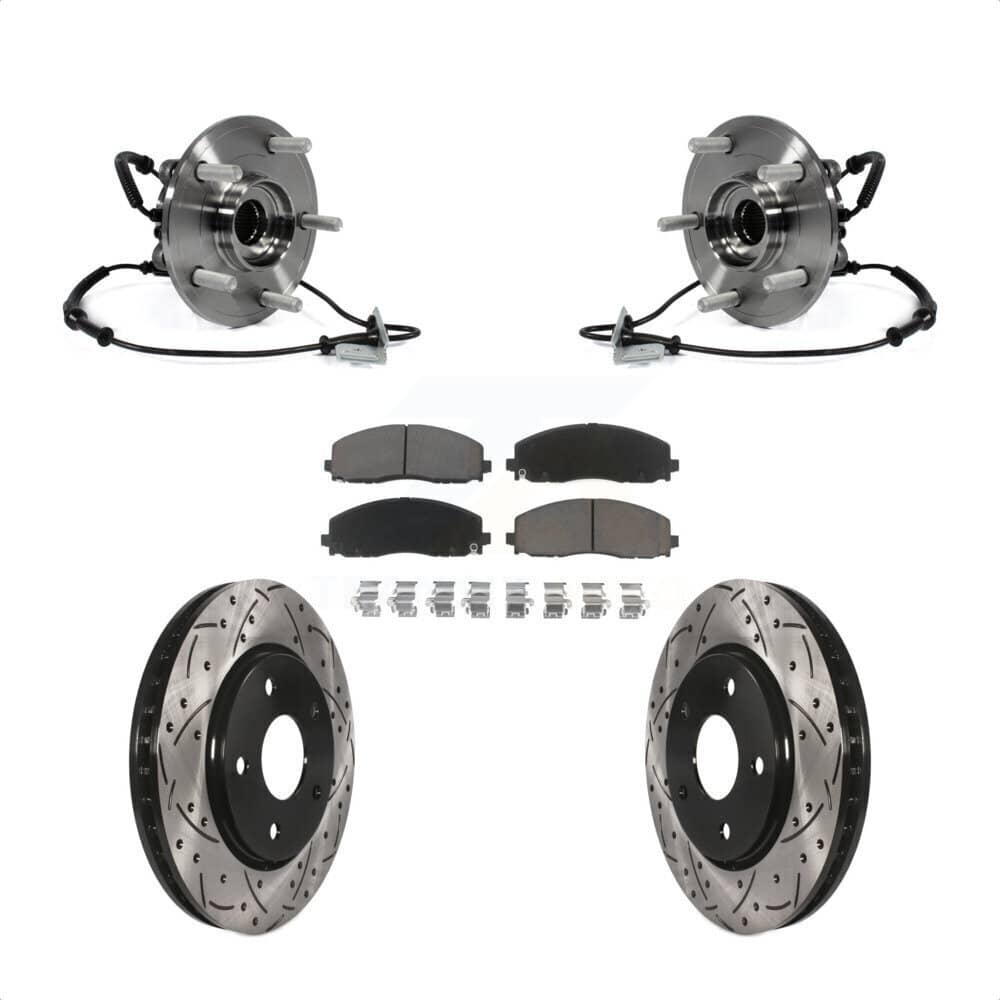 Transit Auto - KBB-120340 - Front Wheel Bearing and Hub Assembly Kits