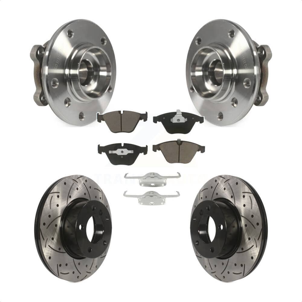 Transit Auto - KBB-120343 - Front Wheel Bearing and Hub Assembly Kits