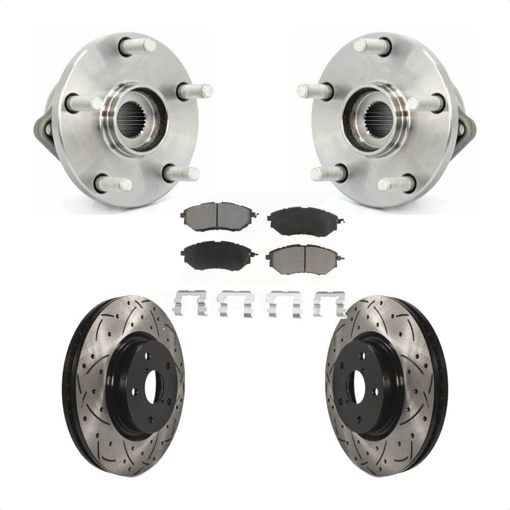 Transit Auto - KBB-120344 - Front Wheel Bearing and Hub Assembly Kits