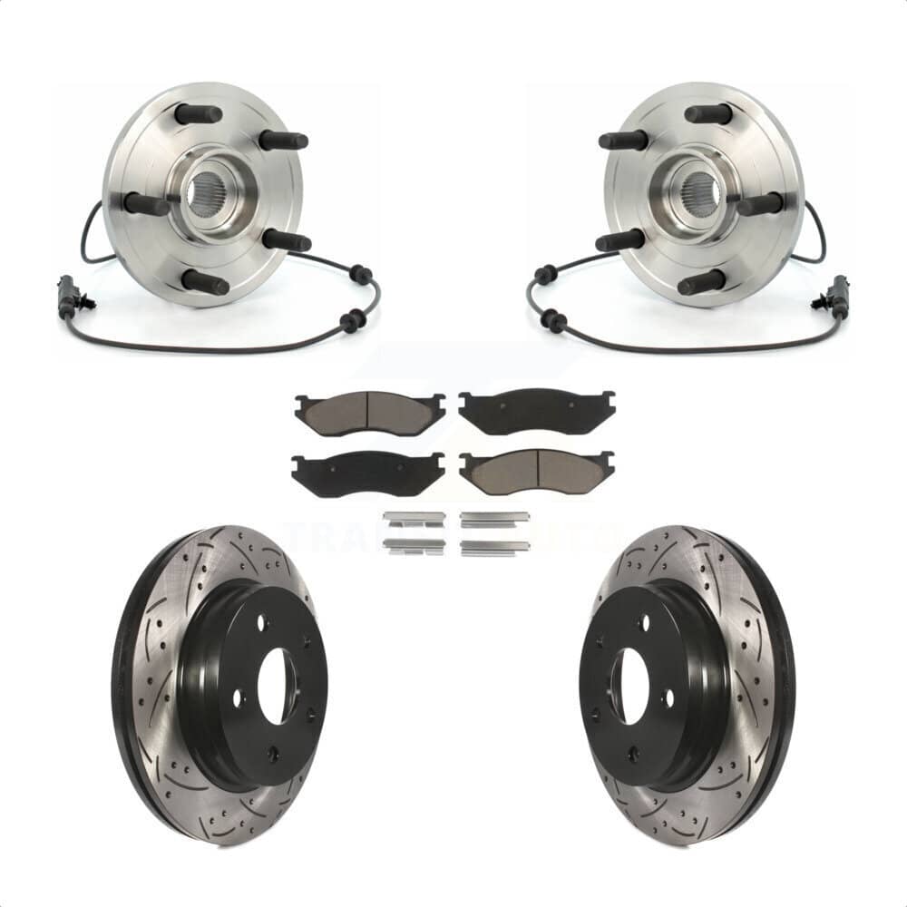 Transit Auto - KBB-120357 - Front Wheel Bearing and Hub Assembly Kits