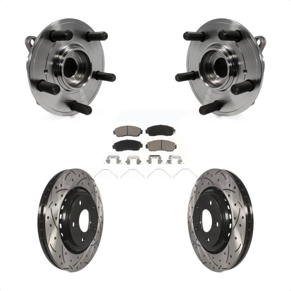 Transit Auto - KBB-120366 - Front Wheel Bearing and Hub Assembly Kits