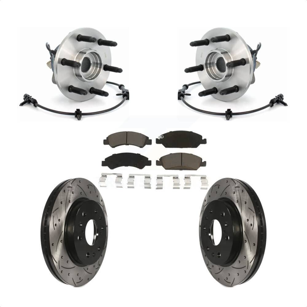 Transit Auto - KBB-120383 - Front Wheel Bearing and Hub Assembly Kits