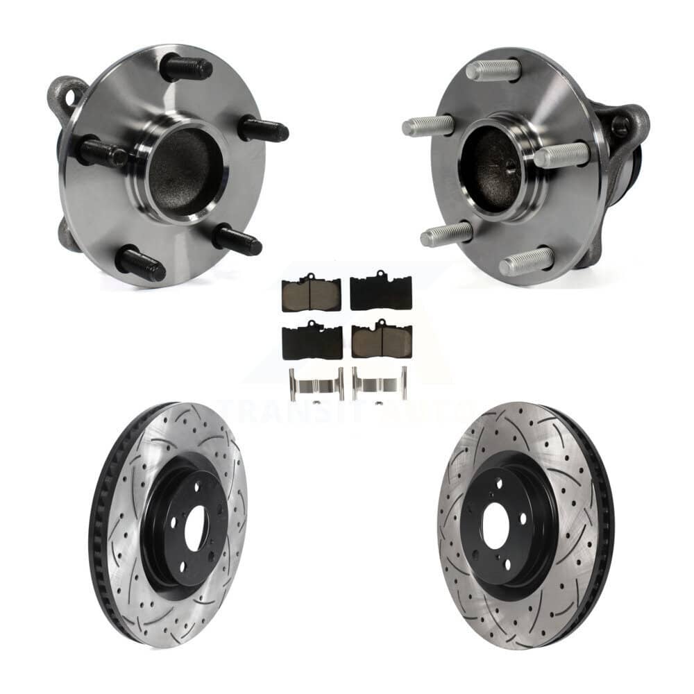Transit Auto - KBB-120397 - Front Wheel Bearing and Hub Assembly Kits