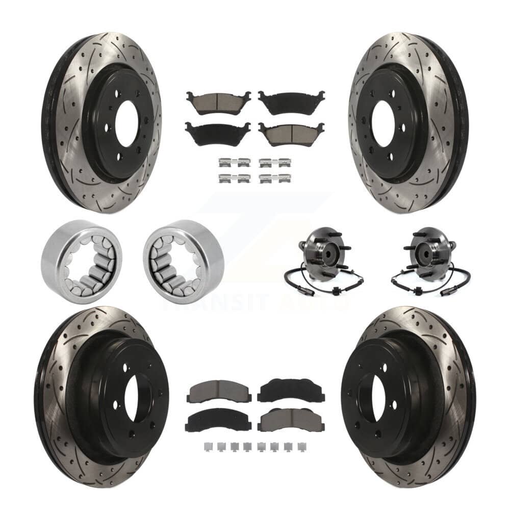 Transit Auto - KBB-120426 - Front and Rear Wheel Bearing and Hub Assembly Kits