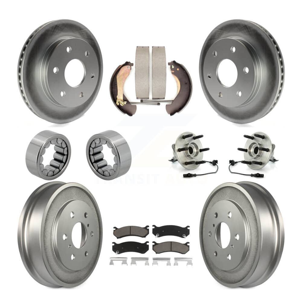 Transit Auto - KBB-120512 - Front and Rear Wheel Bearing and Hub Assembly Kits