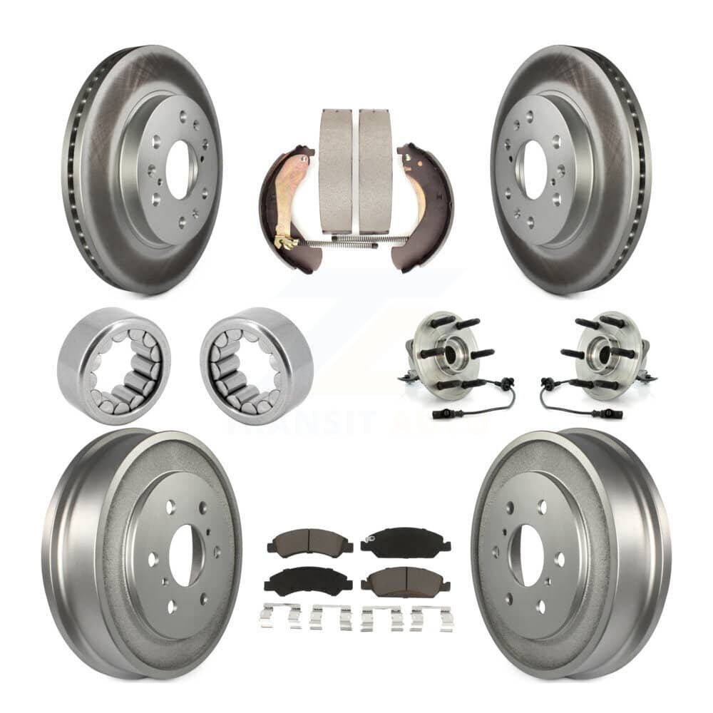 Transit Auto - KBB-120515 - Front and Rear Wheel Bearing and Hub Assembly Kits