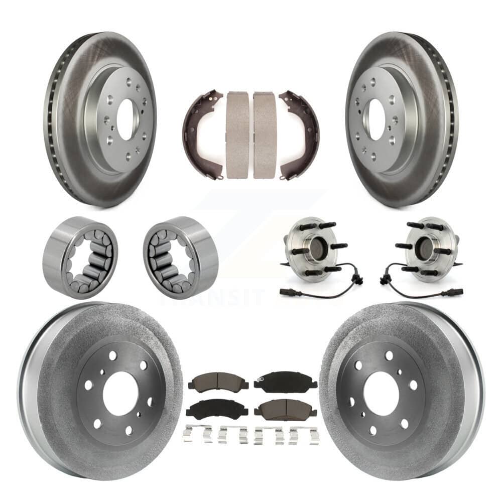 Transit Auto - KBB-120519 - Front and Rear Wheel Bearing and Hub Assembly Kits