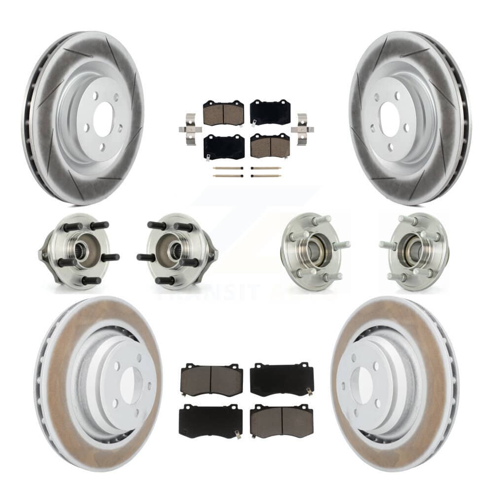 Transit Auto - KBB-120559 - Front and Rear Wheel Bearing and Hub Assembly Kits