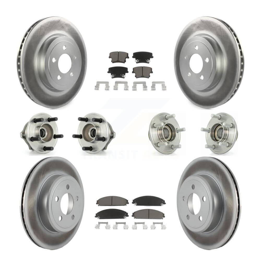 Transit Auto - KBB-120562 - Front and Rear Wheel Bearing and Hub Assembly Kits