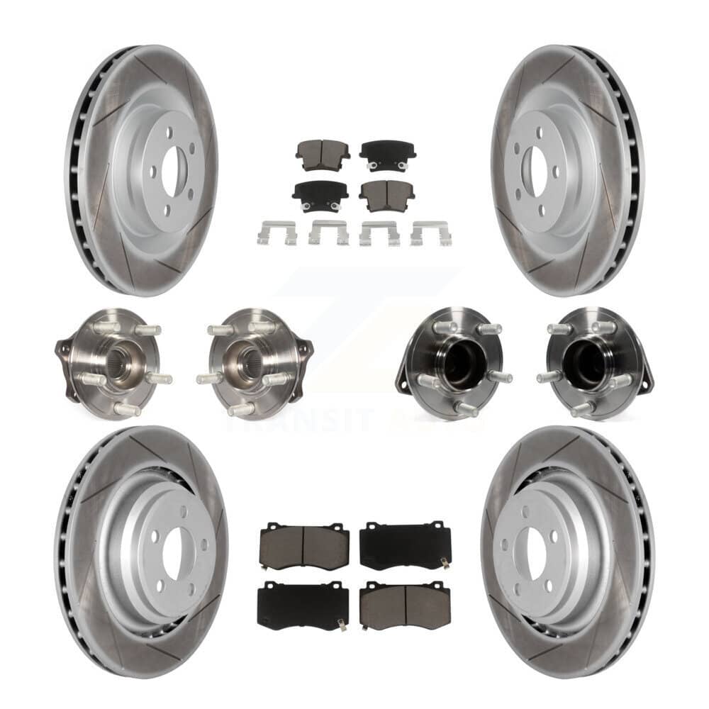 Transit Auto - KBB-120563 - Front and Rear Wheel Bearing and Hub Assembly Kits