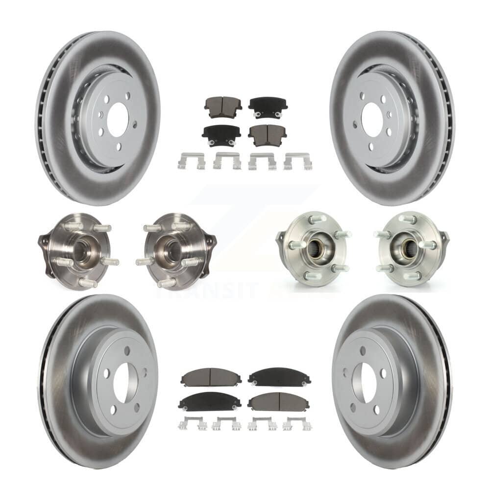 Transit Auto - KBB-120567 - Front and Rear Wheel Bearing and Hub Assembly Kits
