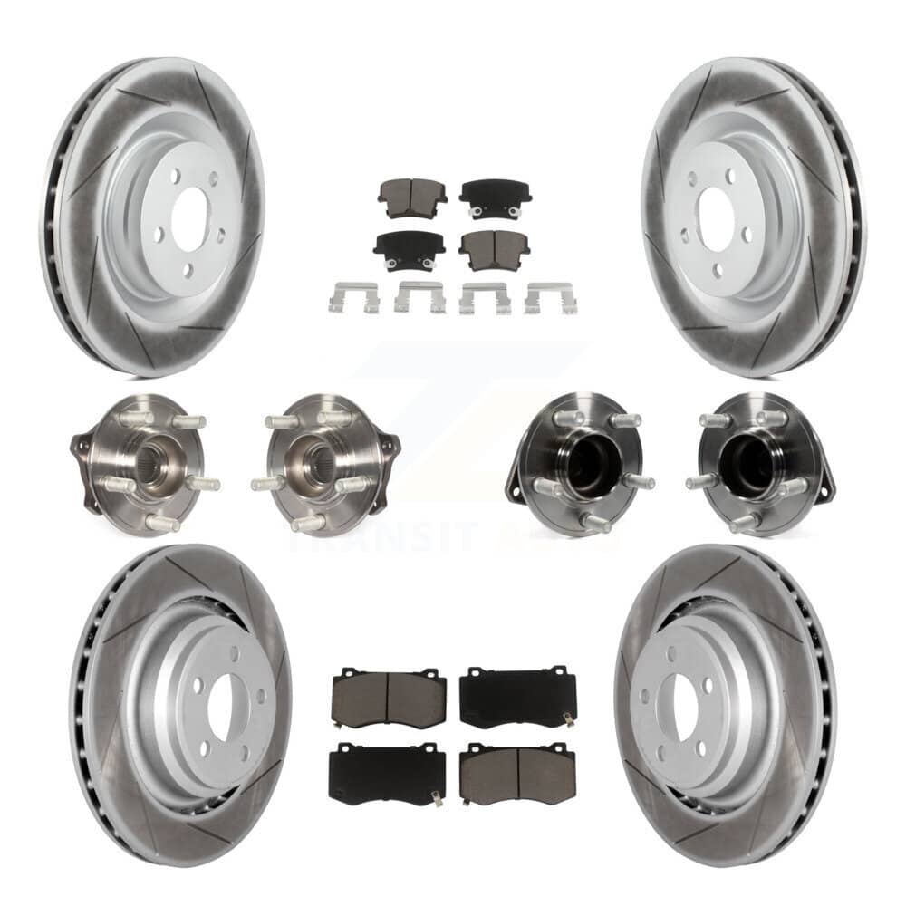 Transit Auto - KBB-120568 - Front and Rear Wheel Bearing and Hub Assembly Kits