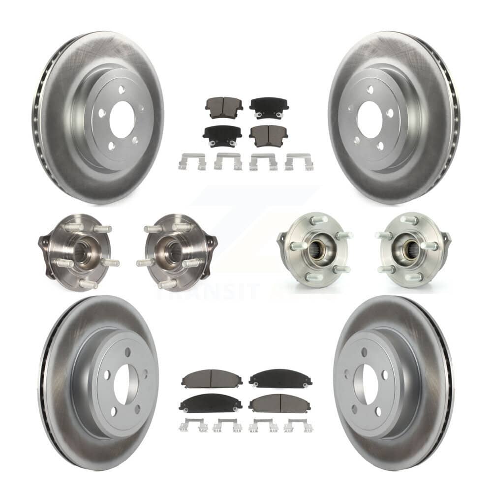 Transit Auto - KBB-120573 - Front and Rear Wheel Bearing and Hub Assembly Kits
