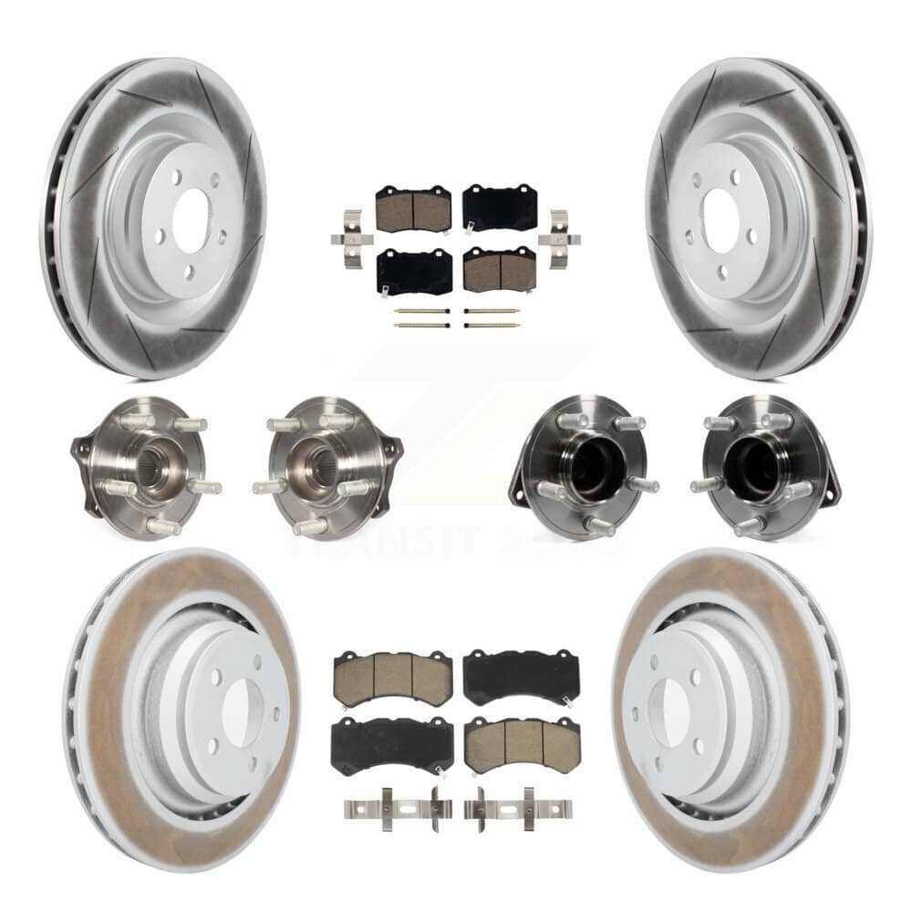Transit Auto - KBB-120577 - Front and Rear Wheel Bearing and Hub Assembly Kits