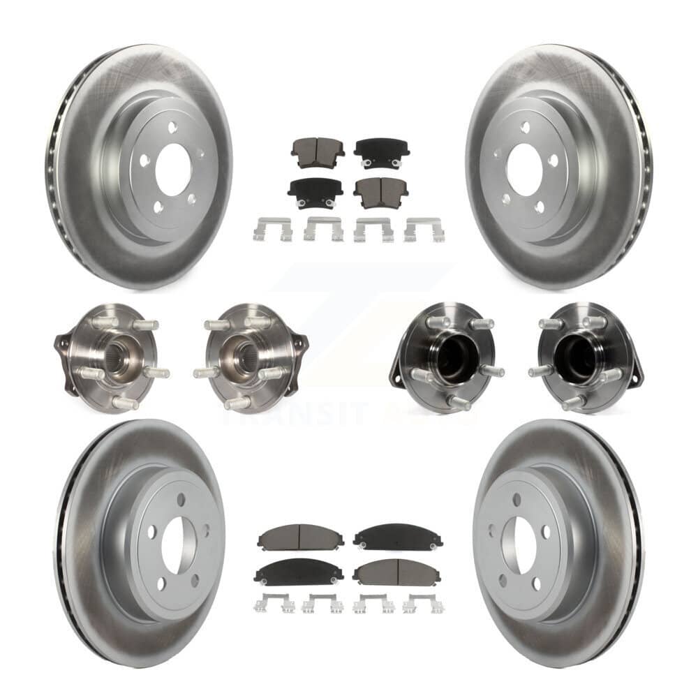 Transit Auto - KBB-120578 - Front and Rear Wheel Bearing and Hub Assembly Kits