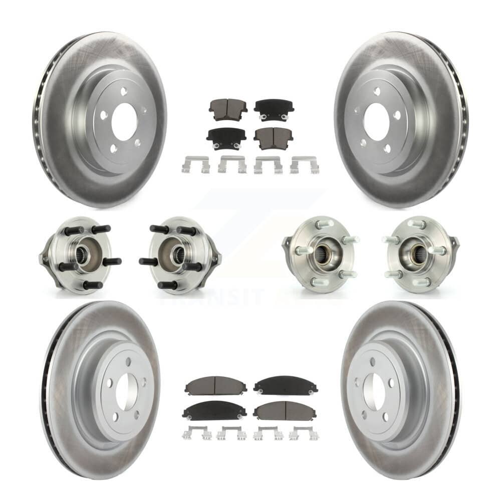 Transit Auto - KBB-120581 - Front and Rear Wheel Bearing and Hub Assembly Kits