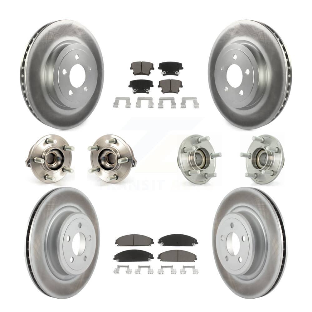 Transit Auto - KBB-120591 - Front and Rear Wheel Bearing and Hub Assembly Kits
