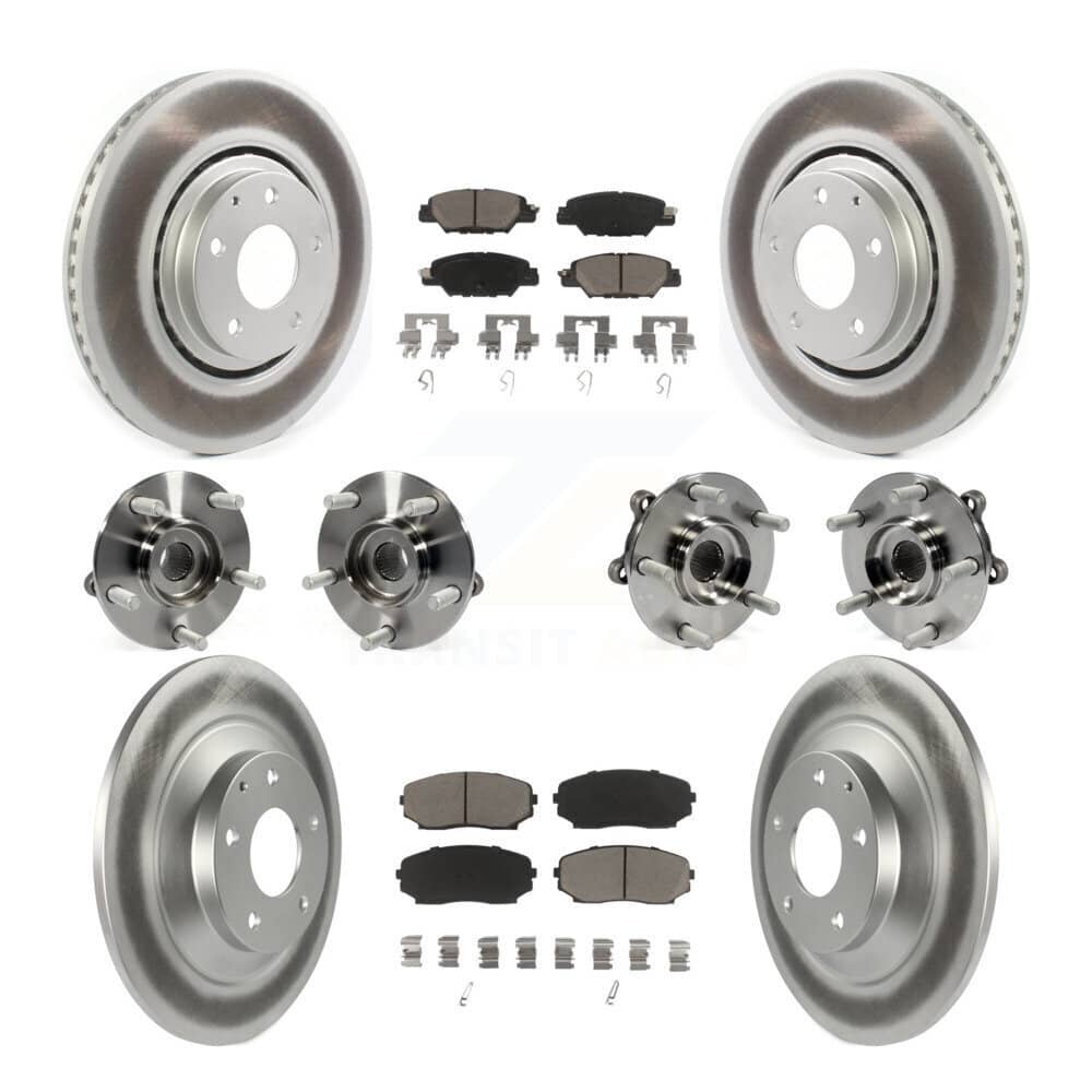 Transit Auto - KBB-120627 - Front and Rear Wheel Bearing and Hub Assembly Kits