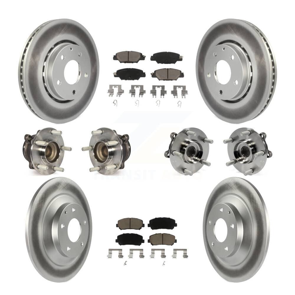 Transit Auto - KBB-120628 - Front and Rear Wheel Bearing and Hub Assembly Kits