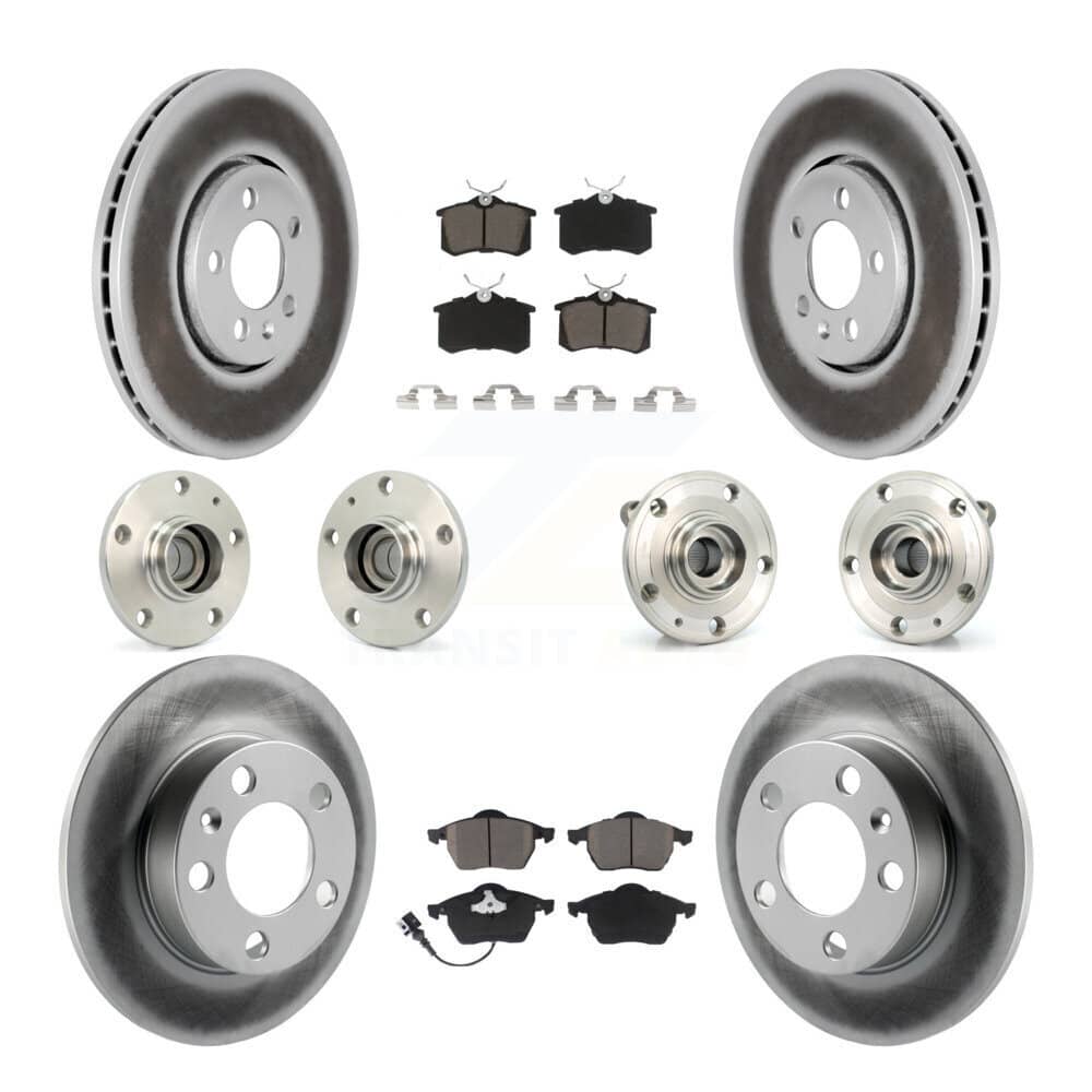 Transit Auto - KBB-120634 - Front and Rear Wheel Bearing and Hub Assembly Kits