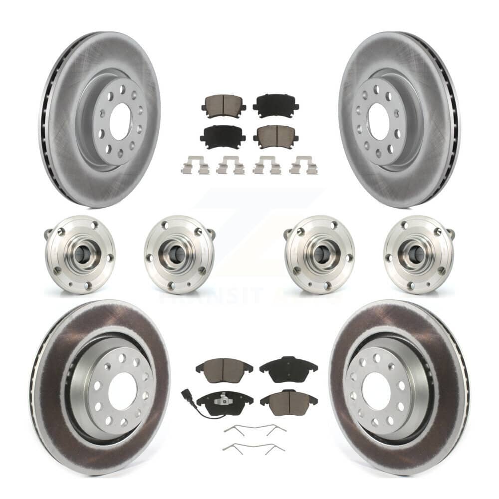 Transit Auto - KBB-120718 - Front and Rear Wheel Bearing and Hub Assembly Kits